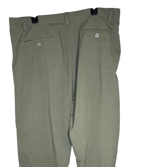 REI Men's Hiking Outdoor Cargo Sage Green UPF 40 Pants SZ 40x34 - Picture 6 of 9